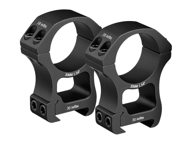 Vortex Pro Series 30mm Rings, Extra High, Weaver/Picatinny