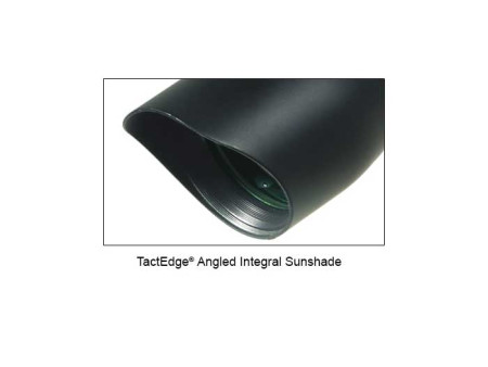 2-7x44 AO Accushot Scout SWAT Rifle Scope, EZ-TAP, Ill. Mil-Dot Reticle, 1/4 MOA, 30mm Tube, Weaver Rings