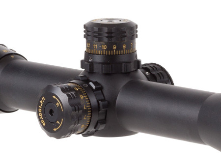AirForce 4-16x50 AO Rifle Scope, Mil-Dot Reticle, 1/4 MOA, 1" Tube