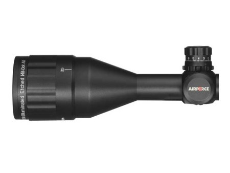AirForce Airguns 3-9x50 AO Rifle Scope, Ill. Mil-Dot Reticle, 1/4 MOA, 1" Tube