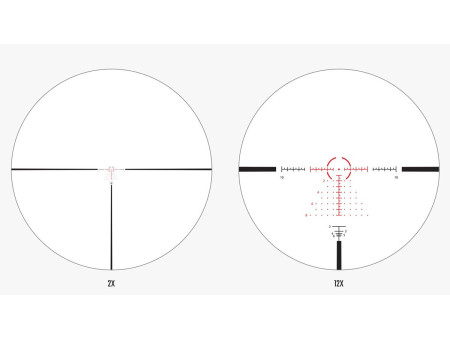 Athlon Optics 2-12x42 Helos BTR GEN2, AHMR2 FFP, .1 MIL, 30mm Tube