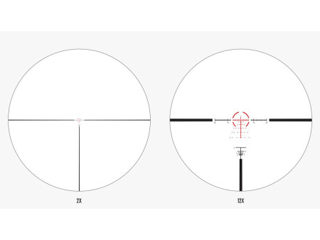 Athlon Optics 2-12x42 Helos BTR GEN2, AHMR2 FFP, 1/4 MOA, 30mm Tube