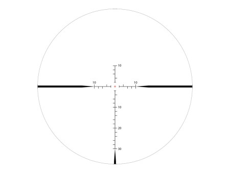 Athlon Optics 2.5-15x50 Midas HMR Gen2, APLR-H2 SFP IR MOA Reticle, 1/4 MOA, 30mm Tube