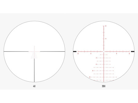 Athlon Optics 4-20x50 Helos BTR GEN2, APRS6 FFP, .1 MIL, 30mm Tube