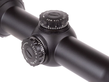 Element Optics Iris 4-12x44, SFP RAPTR-1S MOA Reticle, 1" Tube