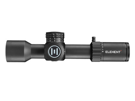 Element Optics Theos 2-10x42 FFP, MPR-1D MRAD Reticle, 34mm Tube, Black
