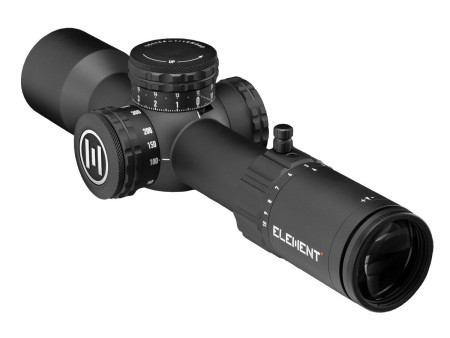 Element Optics Theos 2-10x42 FFP, MPR-1D MRAD Reticle, 34mm Tube, Black