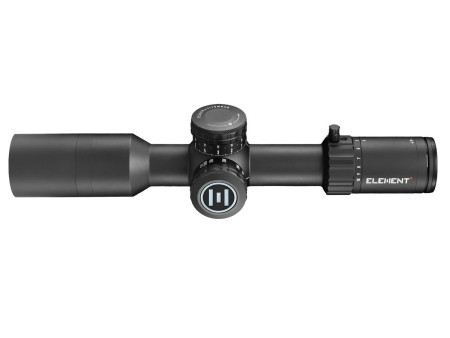 Element Optics Theos 2-10x42 FFP, MPR-1D MRAD Reticle, 34mm Tube, Black