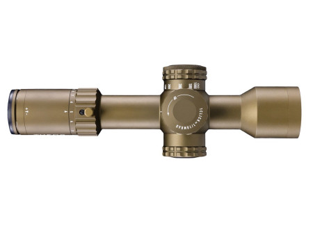 Element Optics Theos 2-10x42 FFP, MPR-1D MRAD Reticle, 34mm Tube, FDE