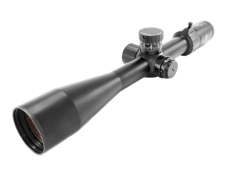 Falcon X60i Ultra 10-60x56i ED SFP Riflescope, 1/8 MOA, 34mm Tube