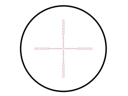 Hawke 6-24x50 WA Vantage Riflescope IR SF 10x1/2 Mil Dot, 1/10 MRAD, 30mm Tube