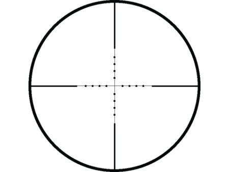 Hawke Sport Optics 2-7x32 AO Sport HD Rifle Scope, Mil-Dot Reticle, 1/4 MOA, 1" Tube