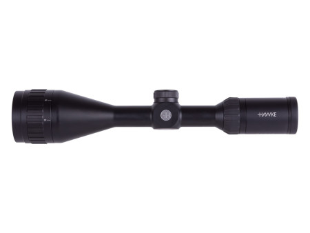 Hawke Sport Optics Airmax 4-12x50 AO Rifle Scope, AMX Reticle, 1/4 MOA, 1" Tube