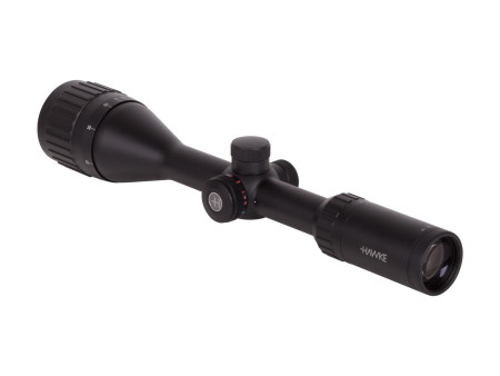 Hawke Sport Optics HD IR 3-9x50 AO Rifle Scope, Ill. Mil-Dot Reticle, 1/4 MOA, 1" Tube
