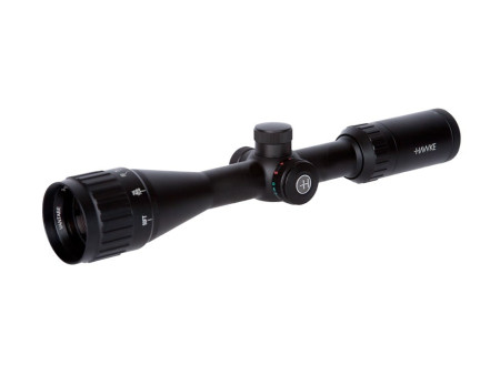 Hawke Sport Optics Vantage 3-9x40 AO Rifle Scope, Ill. Mil-Dot Center Reticle, 1/4 MOA, 1" Mono-Tube