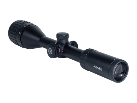 Hawke Sport Optics Vantage 4-12x50 AO Rifle Scope, Ill. Mil-Dot, Etched Glass Reticle, 1/4 MOA, 1" Tube