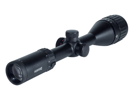 Hawke Sport Optics Vantage 4-12x50 AO Rifle Scope, Ill. Mil-Dot, Etched Glass Reticle, 1/4 MOA, 1" Tube