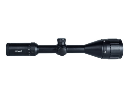 Hawke Sport Optics Vantage 4-12x50 AO Rifle Scope, Ill. Mil-Dot, Etched Glass Reticle, 1/4 MOA, 1" Tube