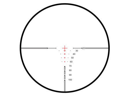 Hawke XB30 Pro 1-5x24 SR SFP IR Crossbow Scope