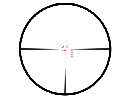 Hawke XB30 Zoom 2-8x36 FFP Crossbow Scope, 425-465 FPS