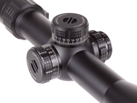 JTS 3-18x50 Shadow Series IR FFP Riflescope, 1/4 MOA, 34mm Tube