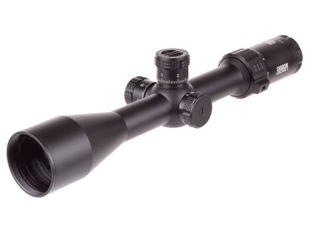 JTS 6-24x50 Shadow Series FFP Riflescope, .1 MRAD, 30mm Tube