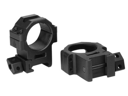 Leapers 3-12X44 AO SWAT Compact Accushot Rifle Scope, EZ-TAP, Illuminated Mil-Dot Reticle, 1/4 MOA, 30mm Tube, See-Thru Weaver R