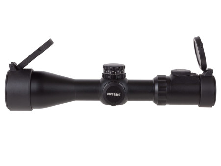 UTG 4-16x44 AO OP3 Compact Scope UMOA Reticle 1/4 MOA 30mm, MaxStrength Picatinny/Weaver Rings