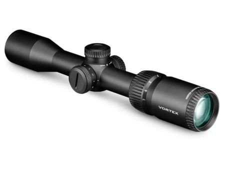 Vortex Crossfire HD 2-7x32 SFP Riflescope, V-Plex Rimfire MOA, 1/4 MOA, 1"