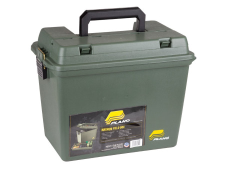 Plano Element-Proof Field/Ammo Box with Tray, OD Green, Extra Large