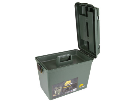 Plano Element-Proof Field/Ammo Box with Tray, OD Green, Extra Large