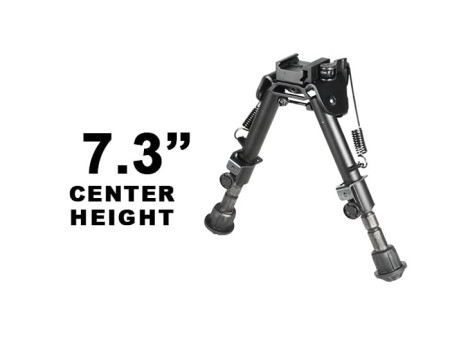 UTG Tactical OP Bipod, Pic/Swivel Mount, Panning, Folding/Telescoping Legs
