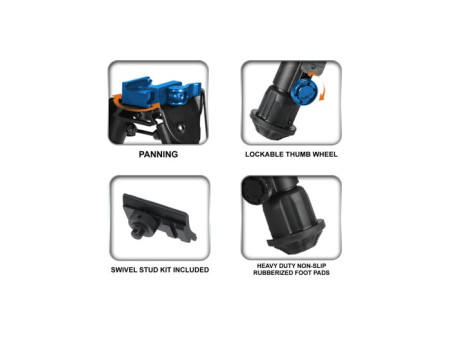 UTG Tactical OP Bipod, Quick-Detach Lever Mount