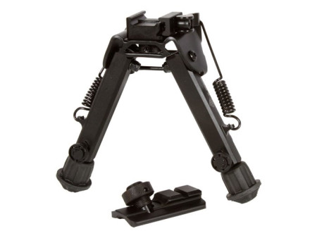 UTG Tactical Super Duty Full Metal Bipod, Quick Detach Lever Lock, Center Height: 6.0"- 8.5" Leg Length: 5.5"-8.0"