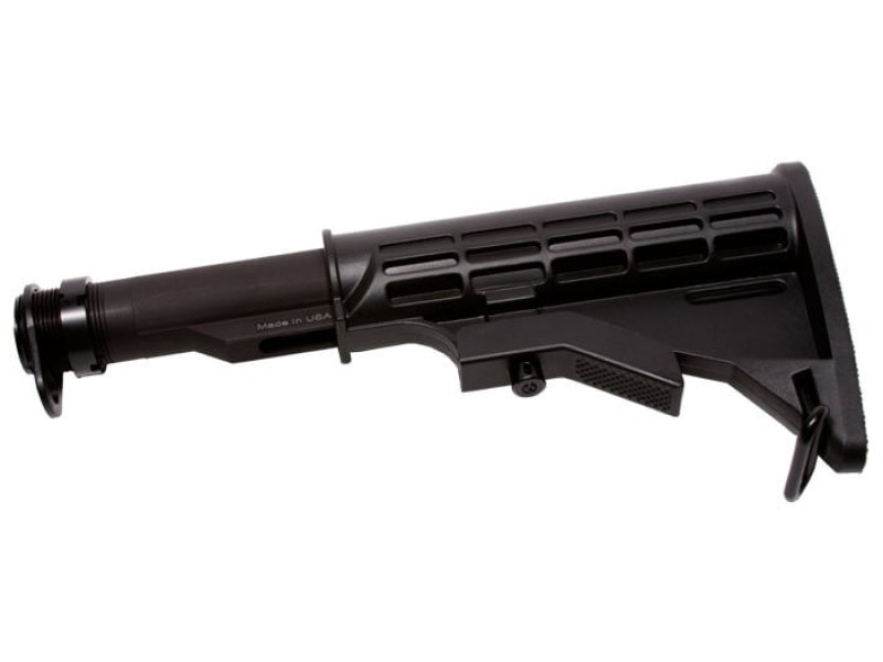 UTG PRO 6-Position Mil-Spec Stock Assembly, Made in USA, Black