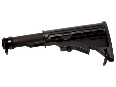 UTG PRO 6-Position Mil-Spec Stock Assembly, Made in USA, Black