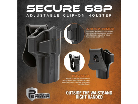 P2P Secure 68P Holster