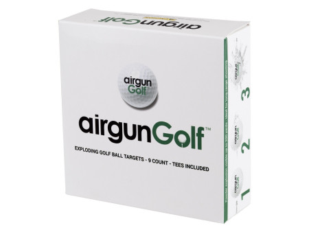 Airgun Golf Exploding Golf Ball, 9ct