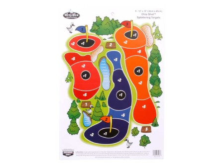 Birchwood Casey Dirty Bird Chip Shot Target, 12"x18", 8ct