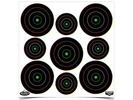 Birchwood Casey Dirty Bird Targets, 2" & 3" Targets, 180ct