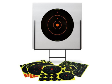 Birchwood Casey Portable Shooting Range, Steel Frame + 39 Shoot-N-C Targets