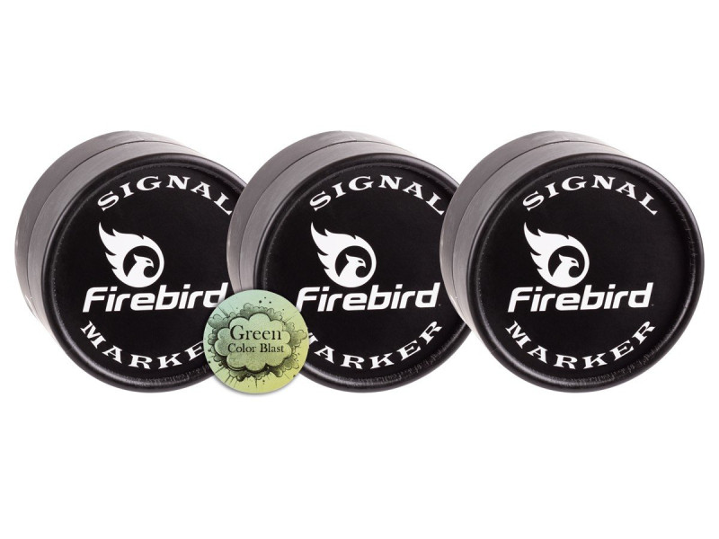 Firebird Signal Marker Green, 3pk