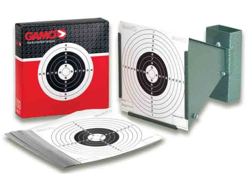 Gamo Cone Pellet Trap, Collapsible, 100 Paper Targets