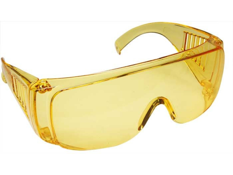 Radians Coveralls Safety Glasses, Amber