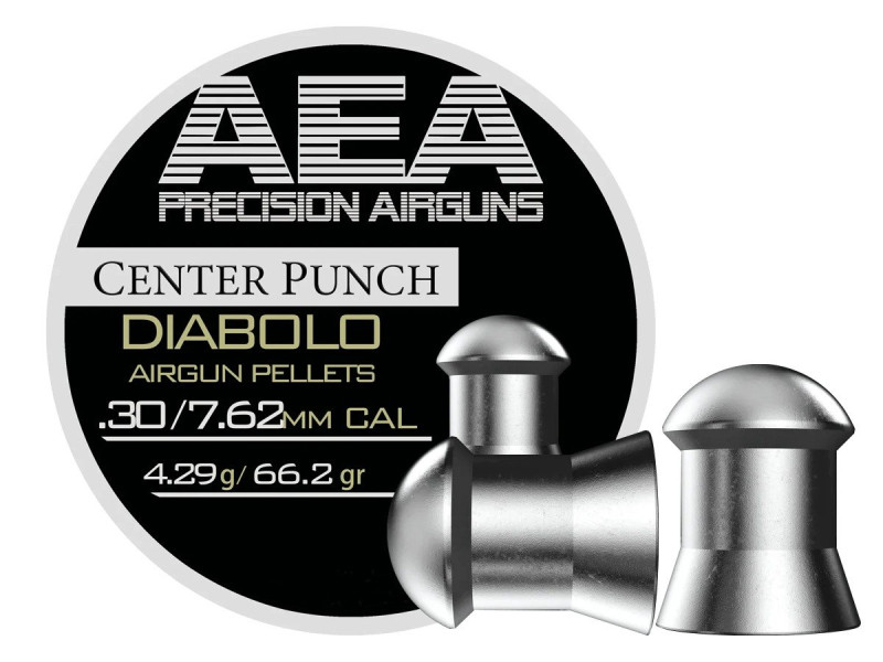 AEA Precision Center Punch Diabolo .30 Cal, 66.2gr, 100ct