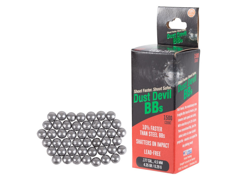 Air Venturi Dust Devil Frangible BBs, 1,500 ct.