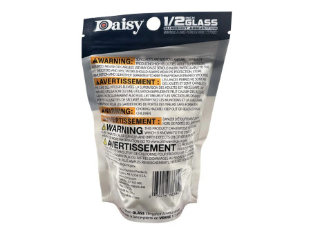 Daisy 1/2" High Visibility Glass Slingshot, 100ct