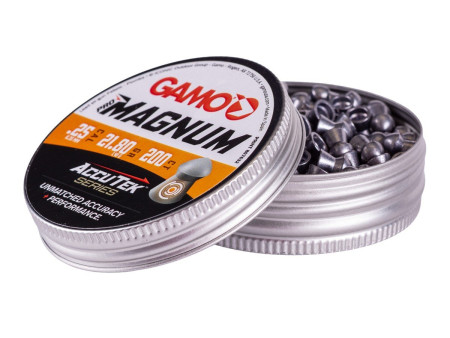 Gamo AccuTek Series Pro Magnum .25 Cal, 21.8gr, Domed, 200ct