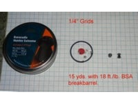 H&N Baracuda Hunter Extreme, .177 Cal, 9.57 Grains, Hollowpoint, 400ct