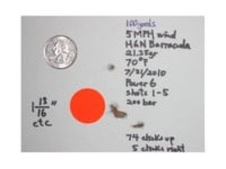 H&N Baracuda Match .22 Cal, 21.14 Grains, Round Nose, 200ct
